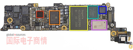 《國際電子商情》拆解iPhone5內無新面孔供應商，三星入冷宮